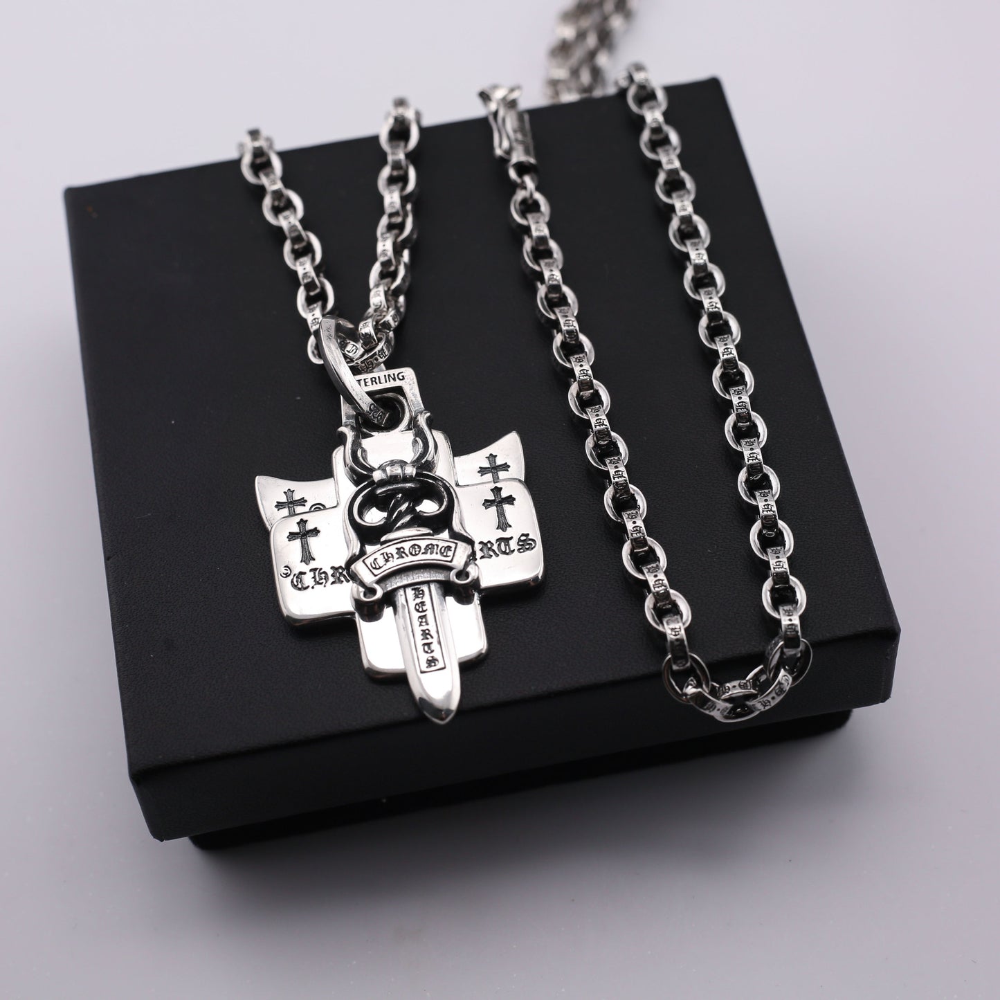 3-in-1 Three Element Pendant Necklace