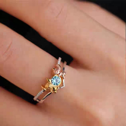 Women's Openwork Ring, Hypoallergenic and Fade-Resistant