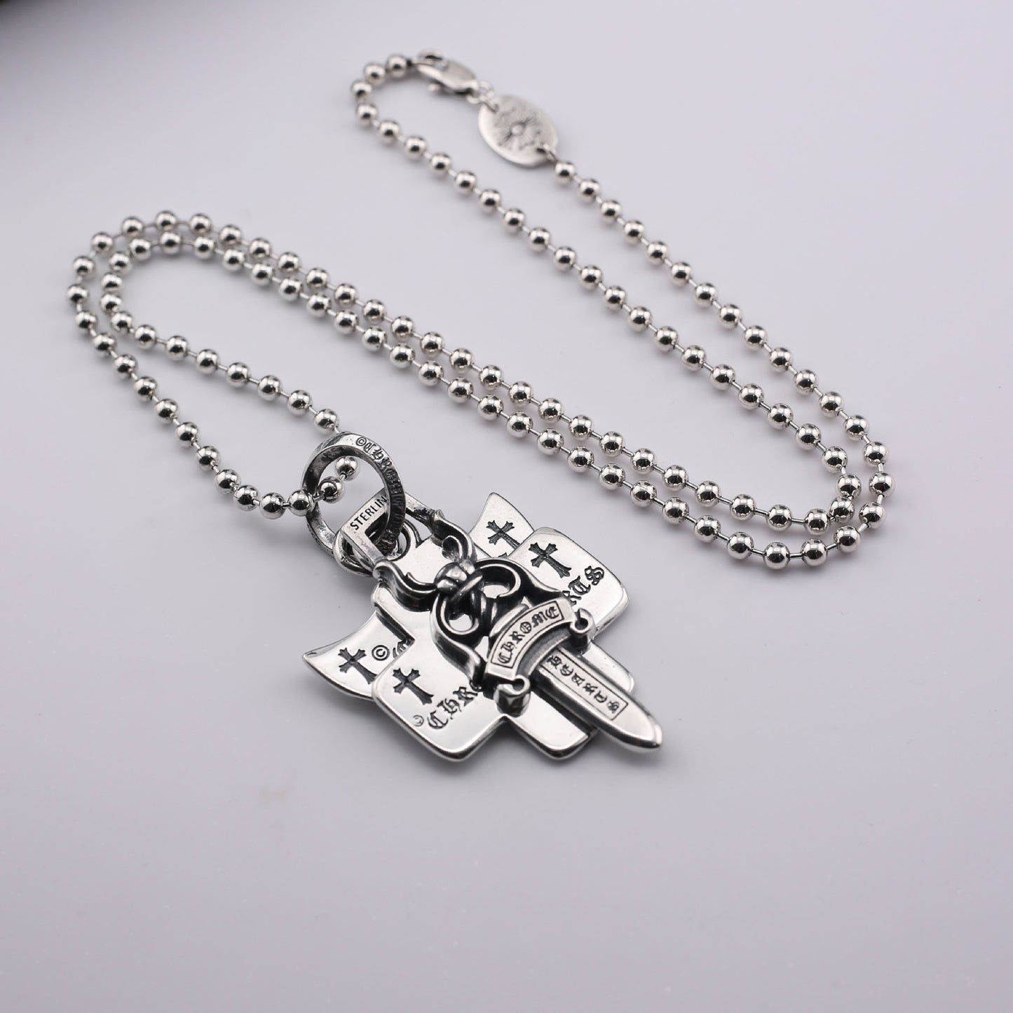 3-in-1 Three Element Pendant Necklace