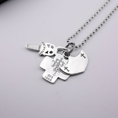 3-in-1 Three Element Pendant Necklace